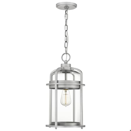 Quoizel Carrington 1-Light Industrial Aluminum Mini Pendant CRN1509IA